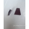 630nm赤色光学フィルターロングパスガラスHB630